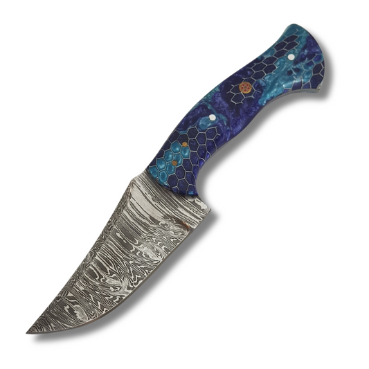Hunting knife with Leather Sheath