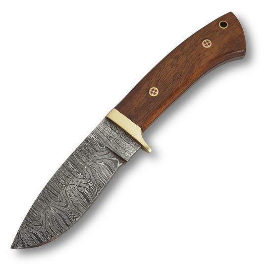 Hunting knife with Leather Sheath